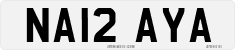 License plate of the United Kingdom, 2001 year system