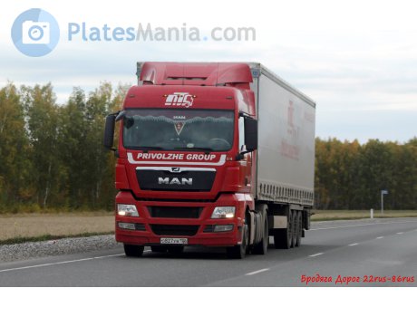 о827ув152, MAN TGX