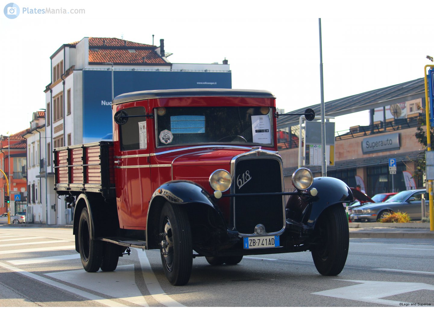 ZB 741 AD, FIAT 600 Serie I Trucks 618, 1934–1937