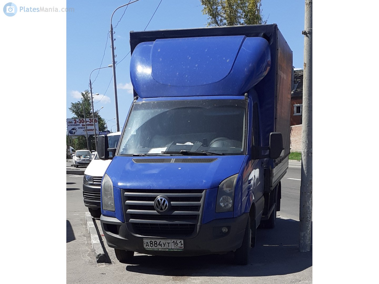 а 884 ут 161, Volkswagen Crafter 1st gen Single Cab (2E/2F), 2006–2016