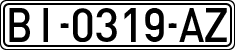 License plates of Spain, 1971 year series