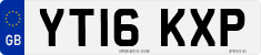 License plate of the United Kingdom, 2001 year system