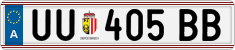 License plate of Austria, Regular plates