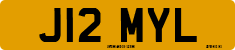License plate of the United Kingdom, 1983 year system