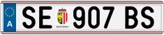 License plate of Austria, Regular plates