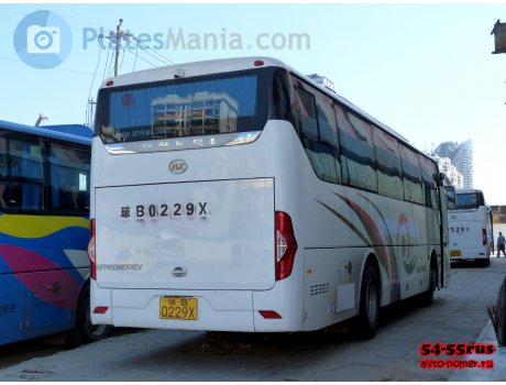 琼B·0229X, Ankai HFF6109