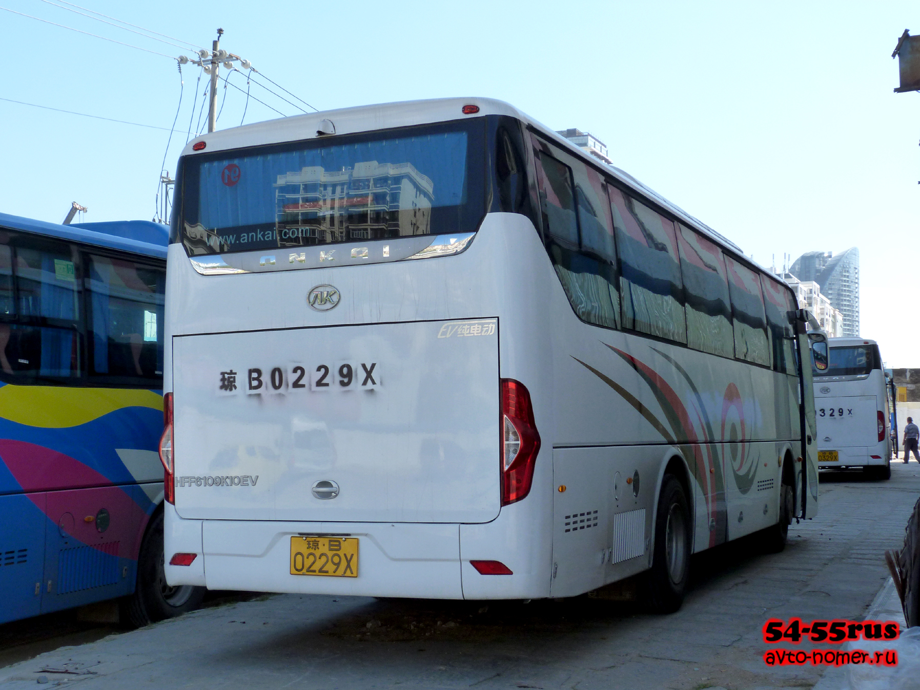 琼B·0229X, Ankai HFF6109 