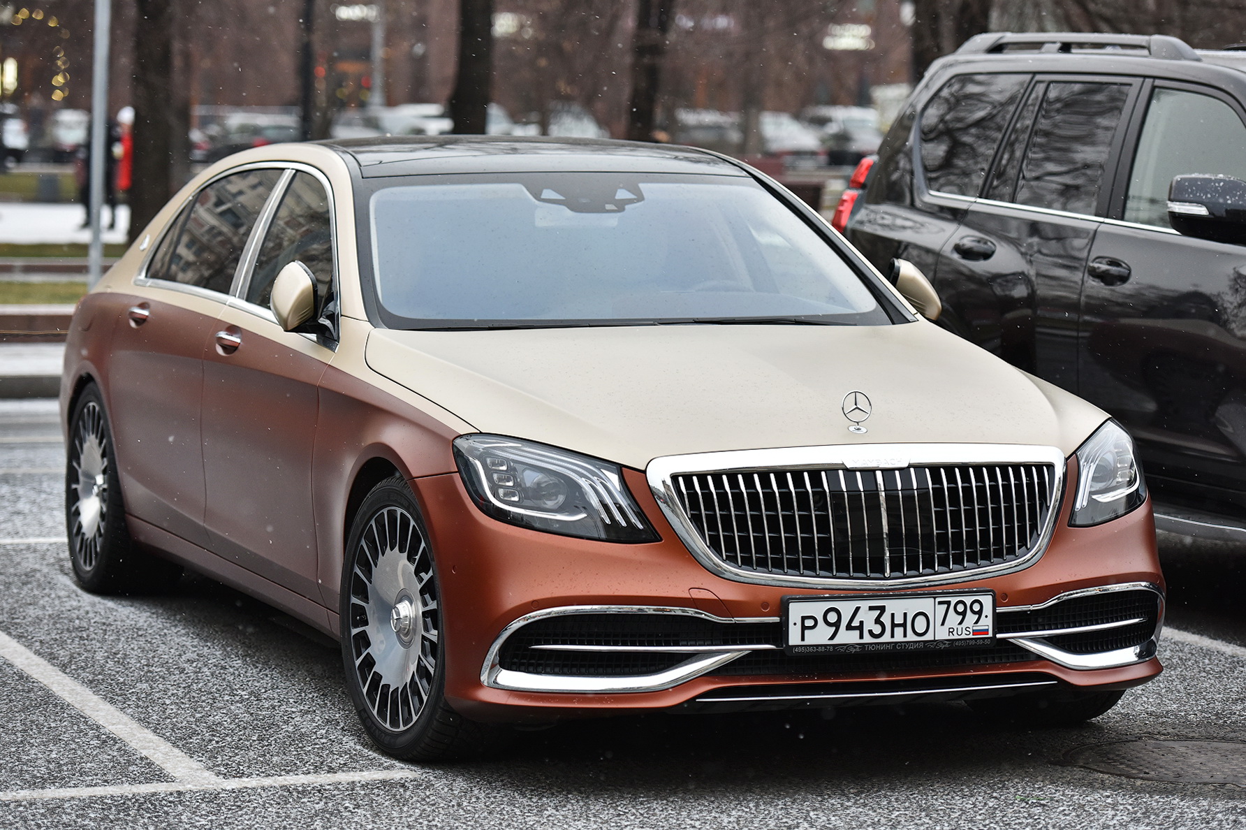 р 943 но 799, Mercedes-Benz S-Klasse Maybach, 8th gen Sedan (X222), 2015–2020