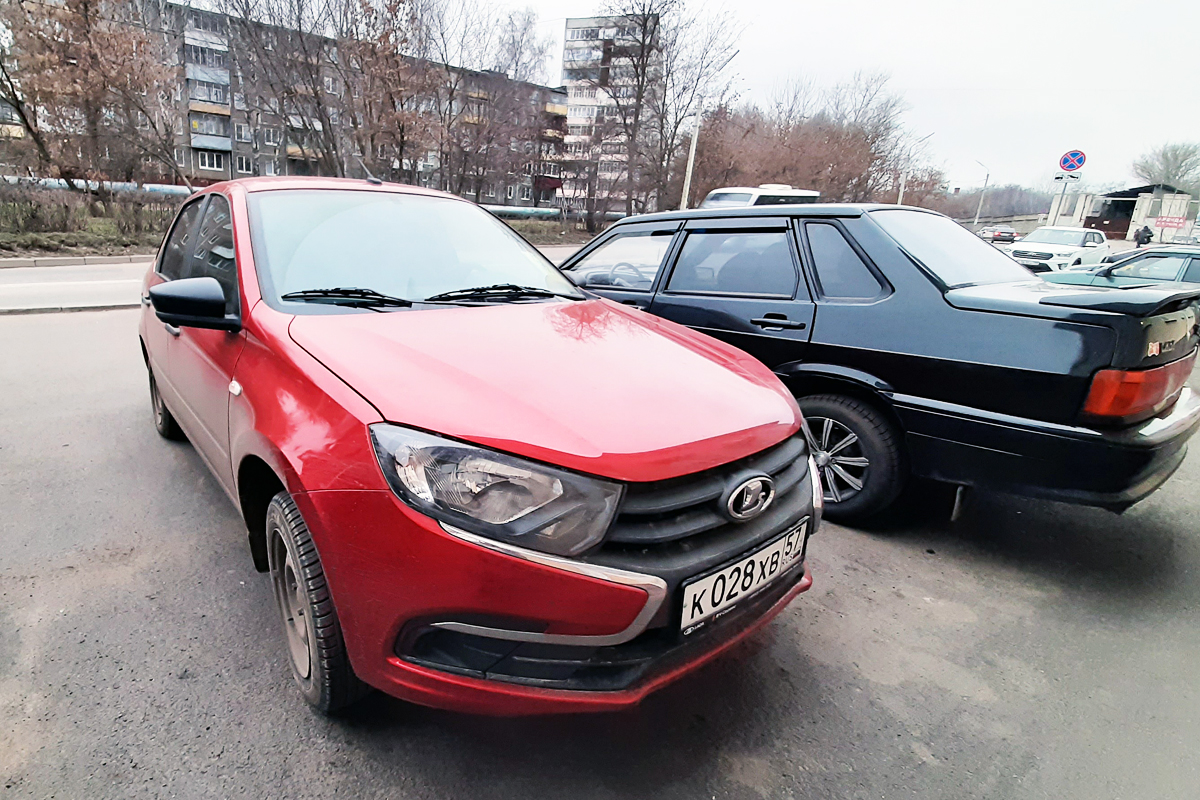к 028 хв 57, Lada (VAZ) 2190 Granta 2190, facelift, 2018–