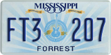 Mississippi, Truck (AB1 234)