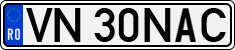 License plate of Romania, Regular plates