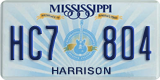 Mississippi, Truck (AB1 234)