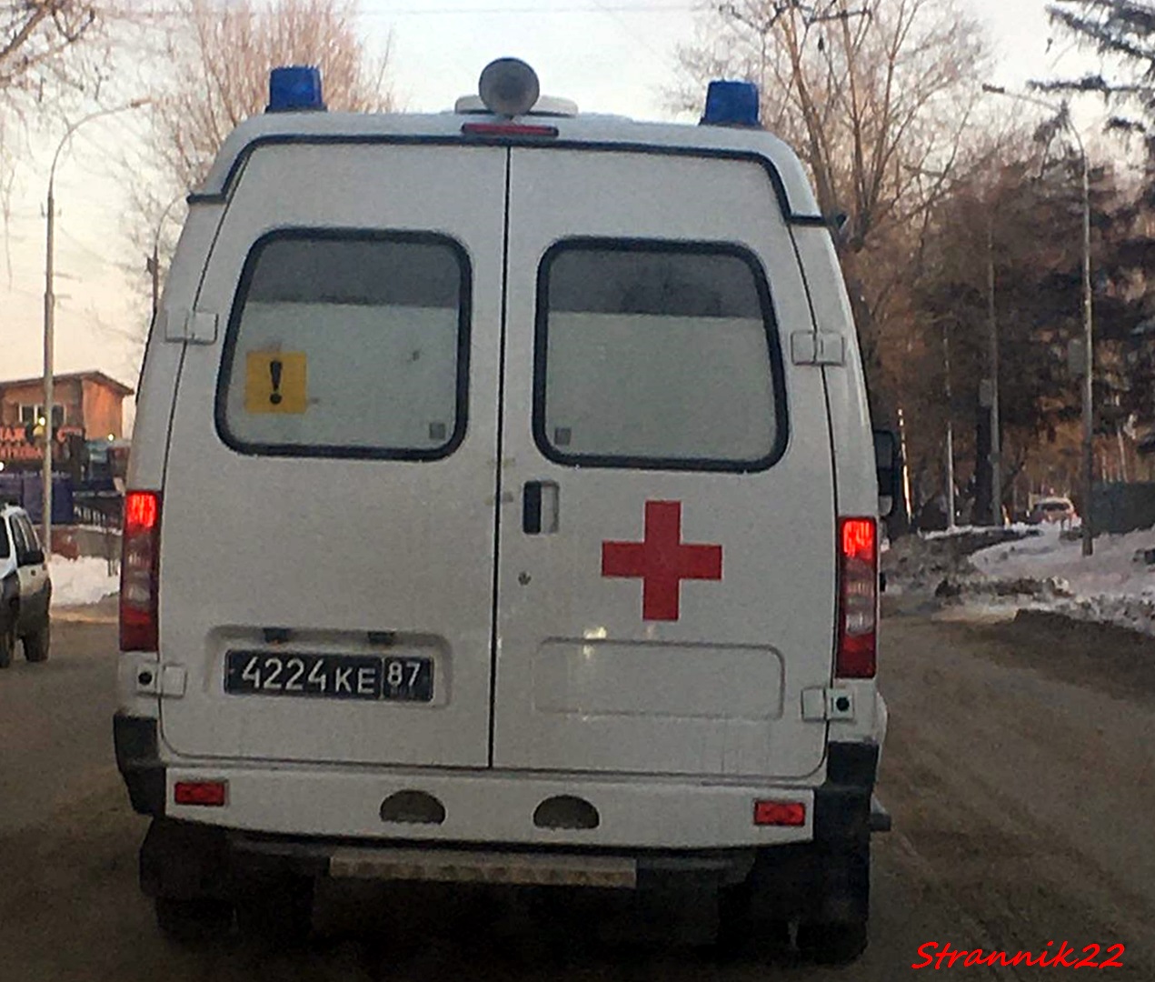 4224 ке 87, GAZ 3221 ГАЗель 3221(4) Ambulance, facelift, 2003–
