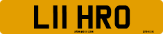 License plate of the United Kingdom, 1983 year system
