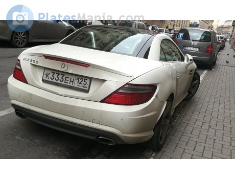 к333ен125, Mercedes-Benz SLK-Klasse