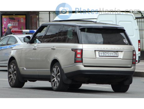 т971тт78, Land Rover Range Rover