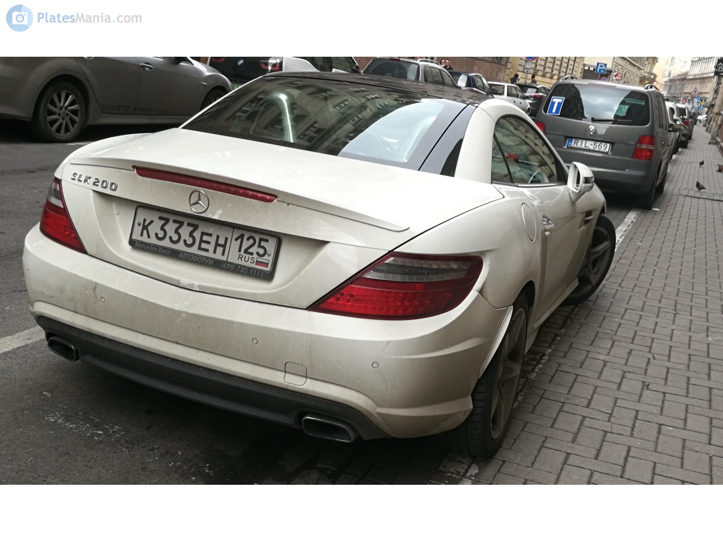 к 333 ен 125, Mercedes-Benz SLK-Klasse 3rd gen (R172), 2011–2015