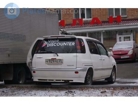 у929ре25, Toyota Raum