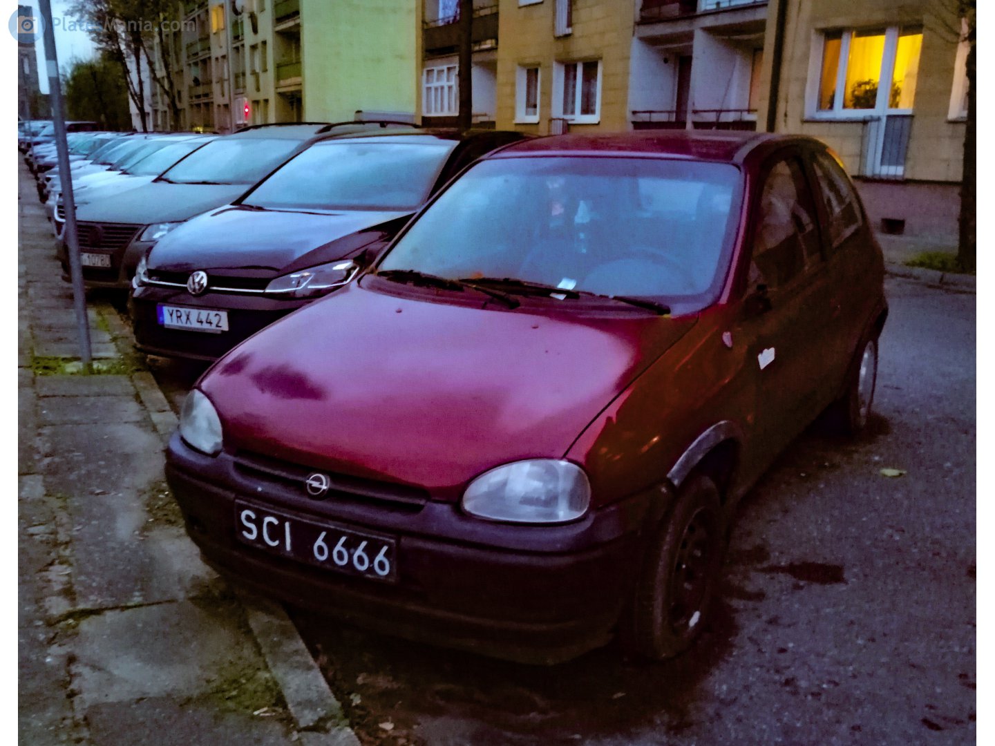 SCI 6666, Opel Corsa 2nd gen (Lite/Sail) 5-door Hatch (B; S93), 1993–2000 (–2004 for IN- and –2007 for ZA-market)