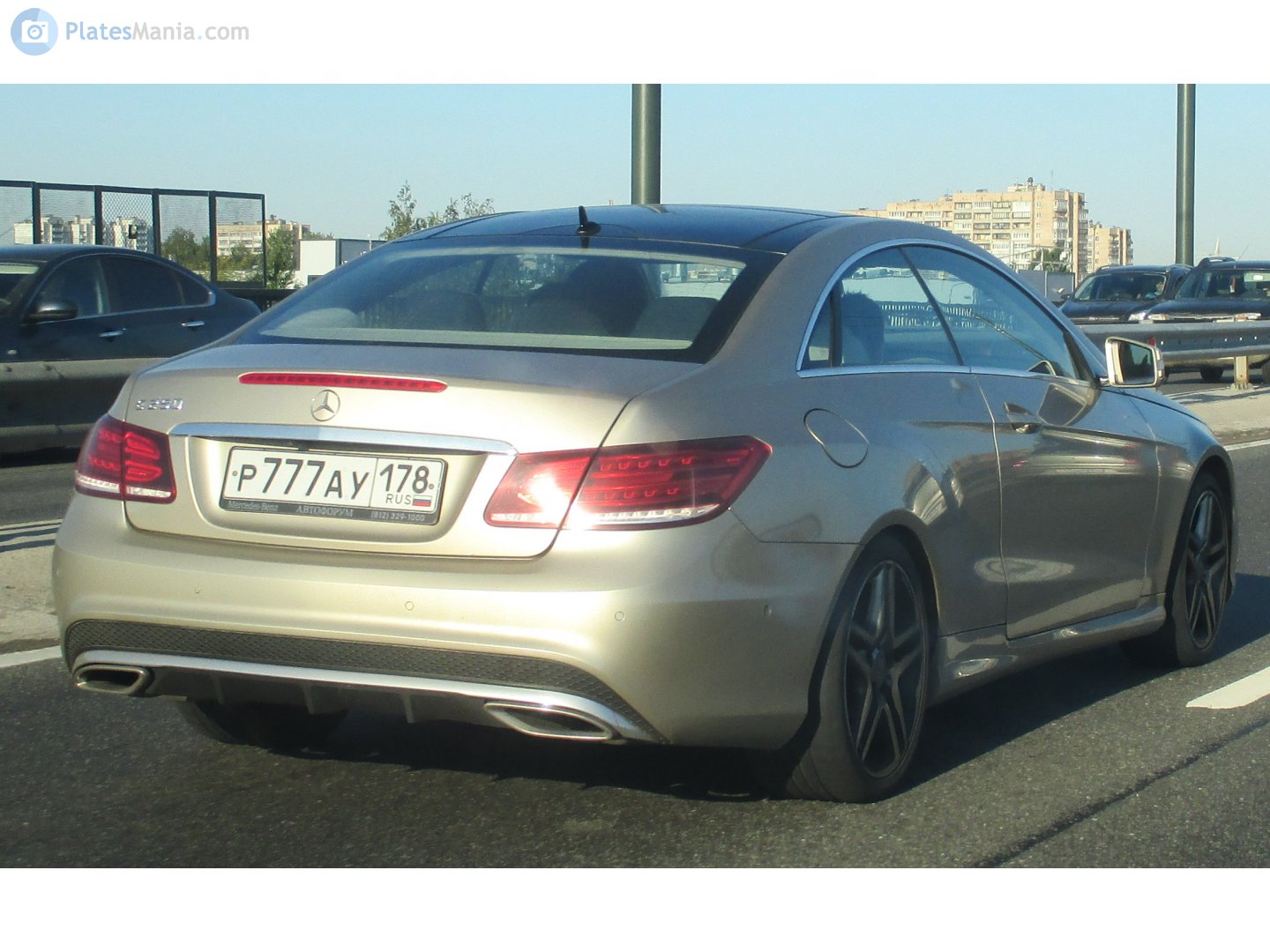 р 777 ау 178, Mercedes-Benz E-Klasse 4th gen Coupé (C207), facelift, 2013–2016