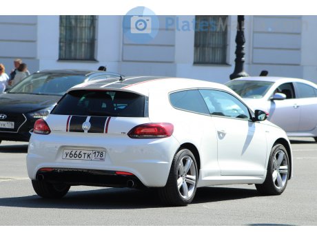 у666тк178, Volkswagen Scirocco