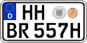 German license plate, Plates for oldtimers (type 