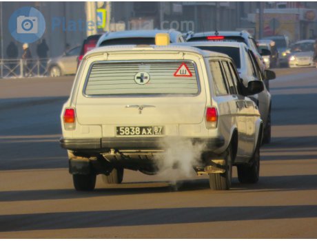 5838 ах 87, GAZ 310231 Волга