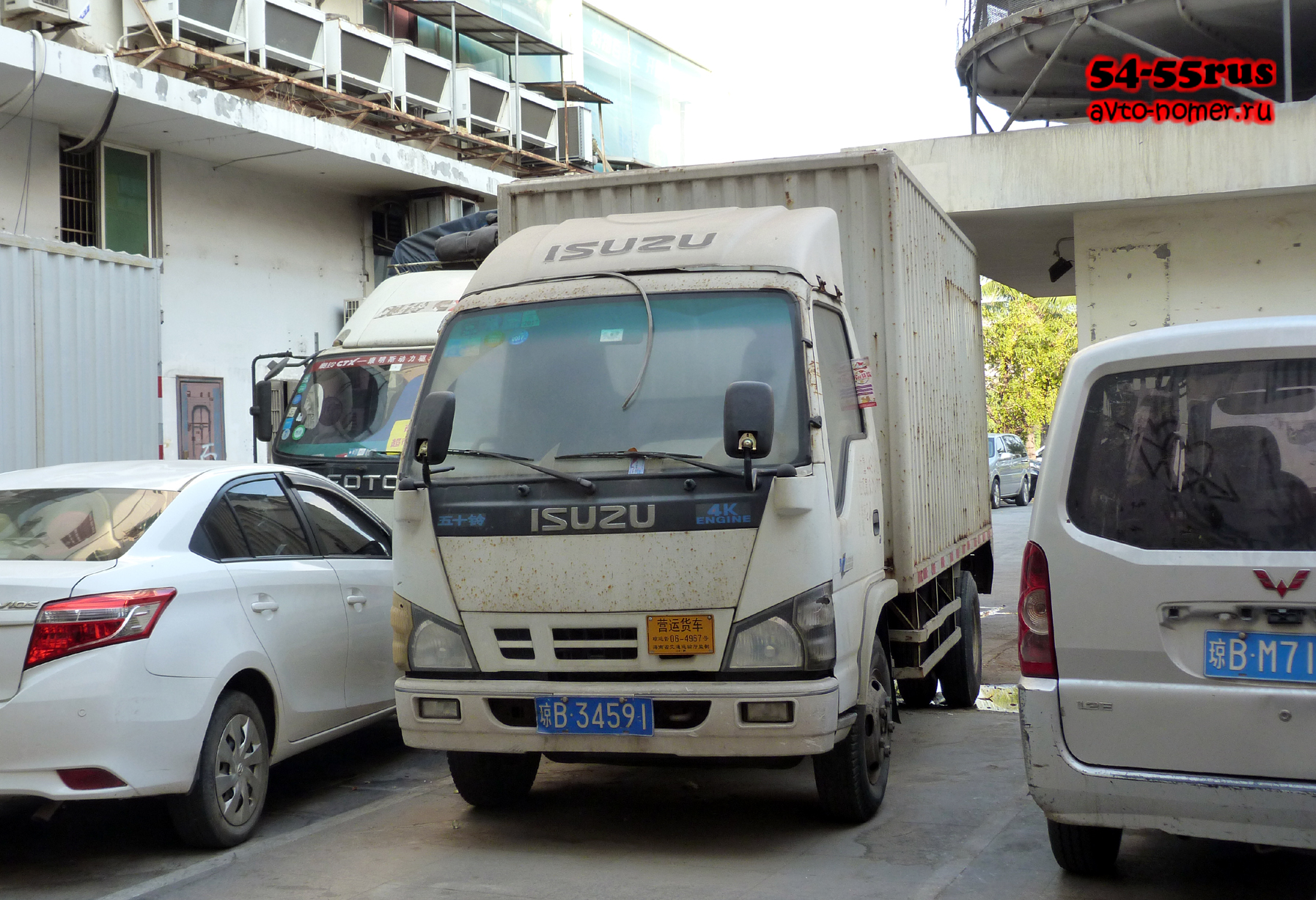 琼B·34591, Isuzu 600P 