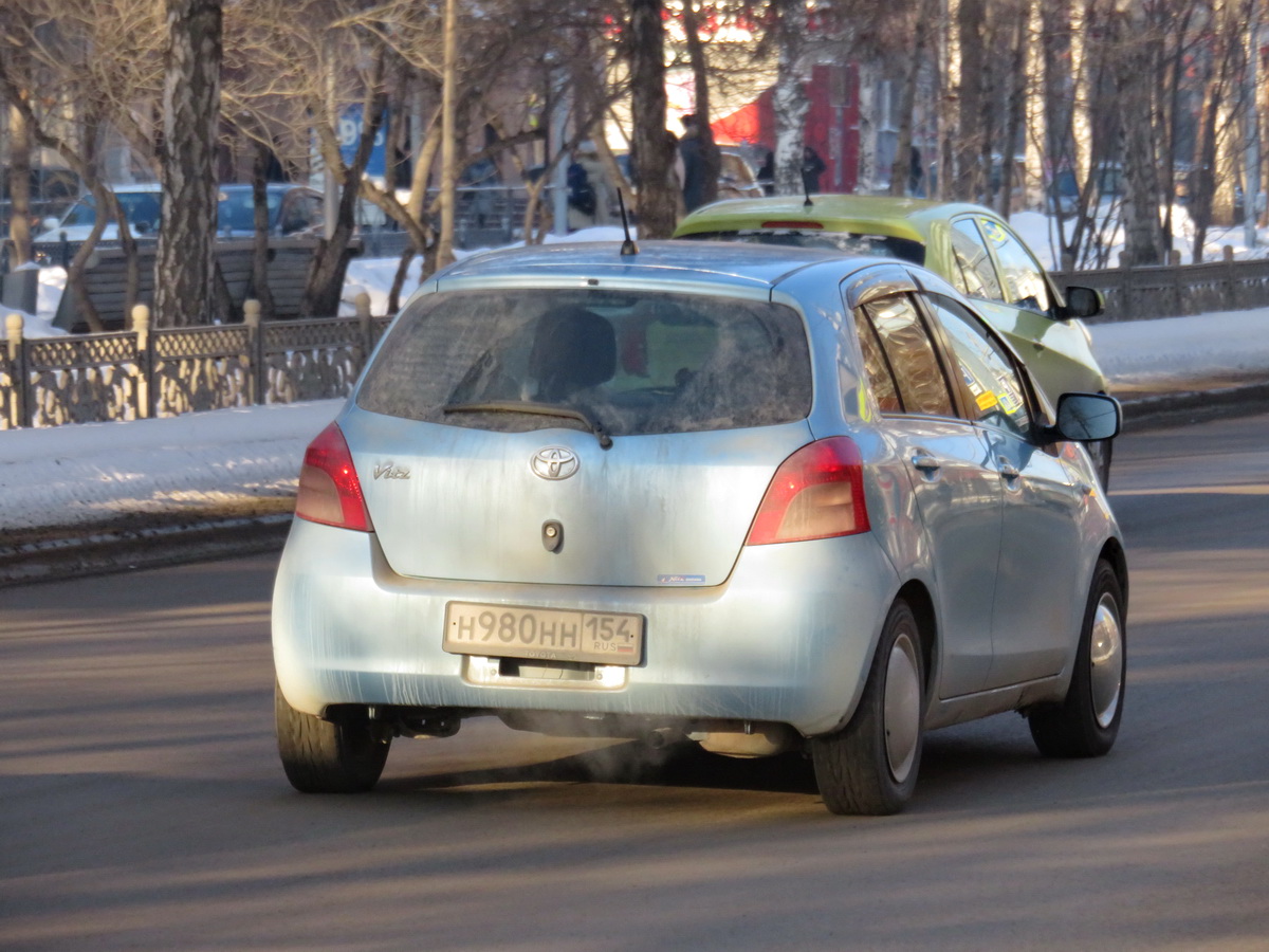 н 980 нн 154, Toyota Vitz 2nd gen (XP90), 2005–2010
