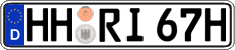 German license plate, Plates for oldtimers (type 