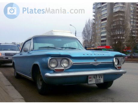 43 VV 001, Chevrolet Corvair