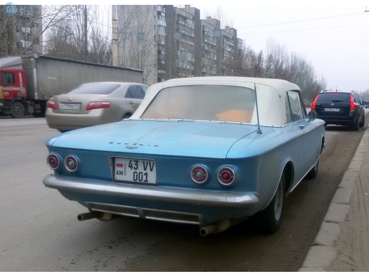43 VV 001, Chevrolet Corvair 1st gen 2-door Convertible (67; Z-body), 1961–1964