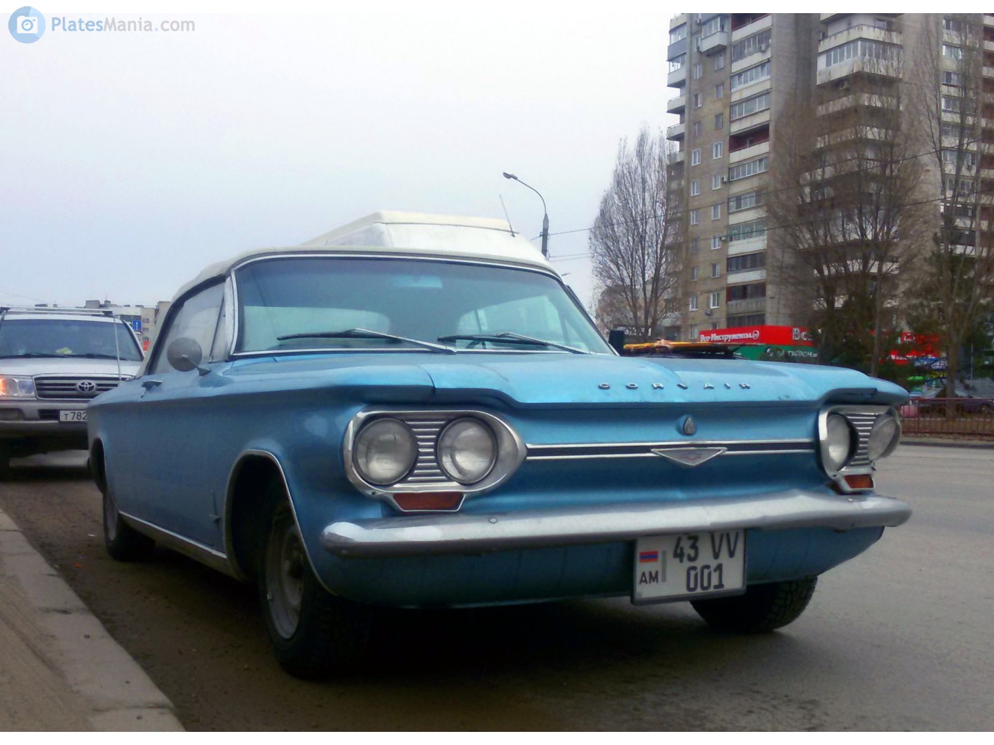 43 VV 001, Chevrolet Corvair 1st gen 2-door Convertible (67; Z-body), 1961–1964