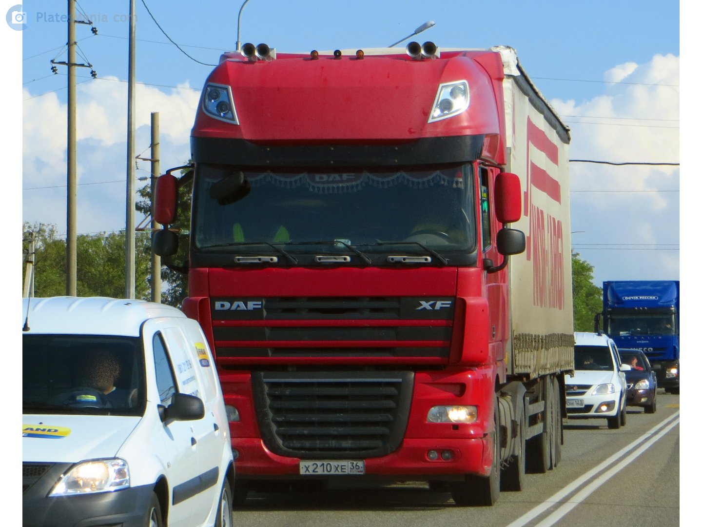 х 210 хе 36, DAF XF 