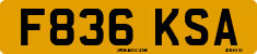 License plate of the United Kingdom, 1983 year system