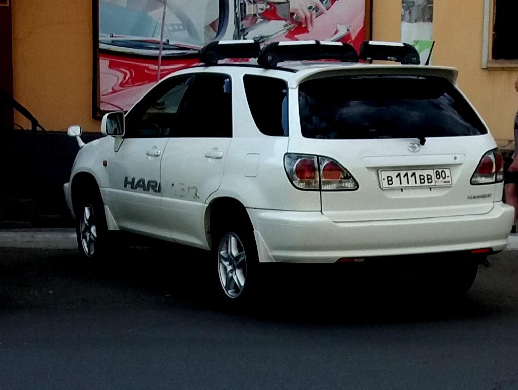 в 111 вв 80, Toyota Harrier 1st gen (XU10), 1997–2003