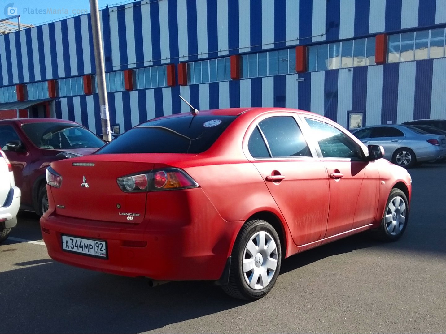 а 344 мр 92, Mitsubishi Lancer 