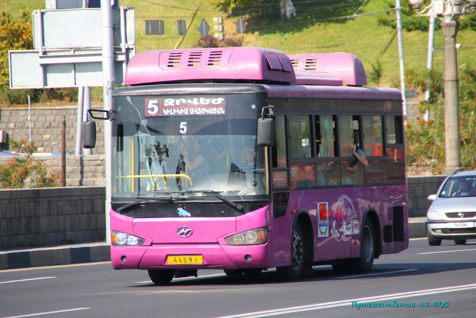 4459 S, Higer KLQ6770 