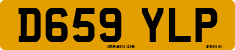 License plate of the United Kingdom, 1983 year system