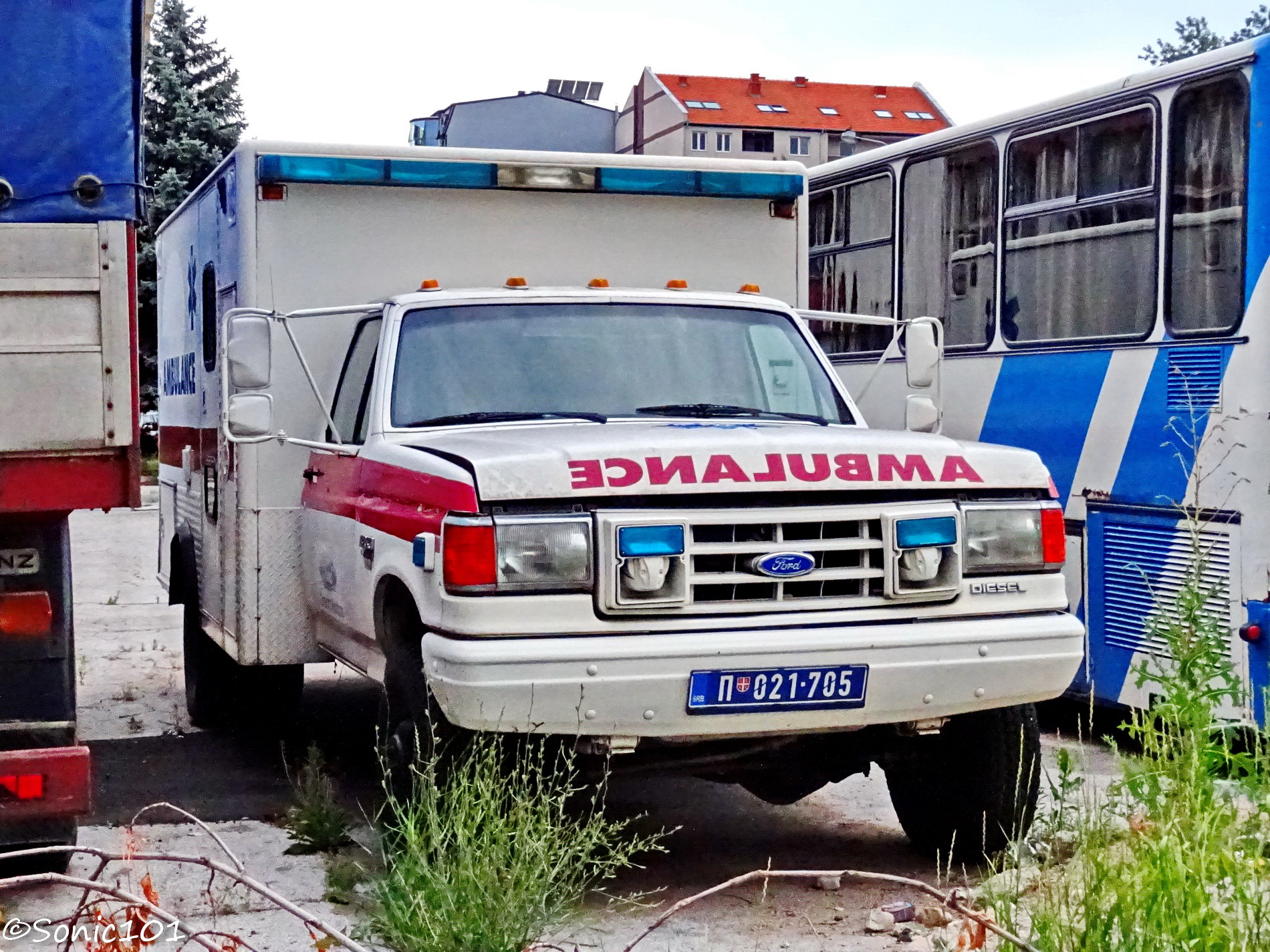 П 021-705, Ford F-350 8th gen, 1986–1991