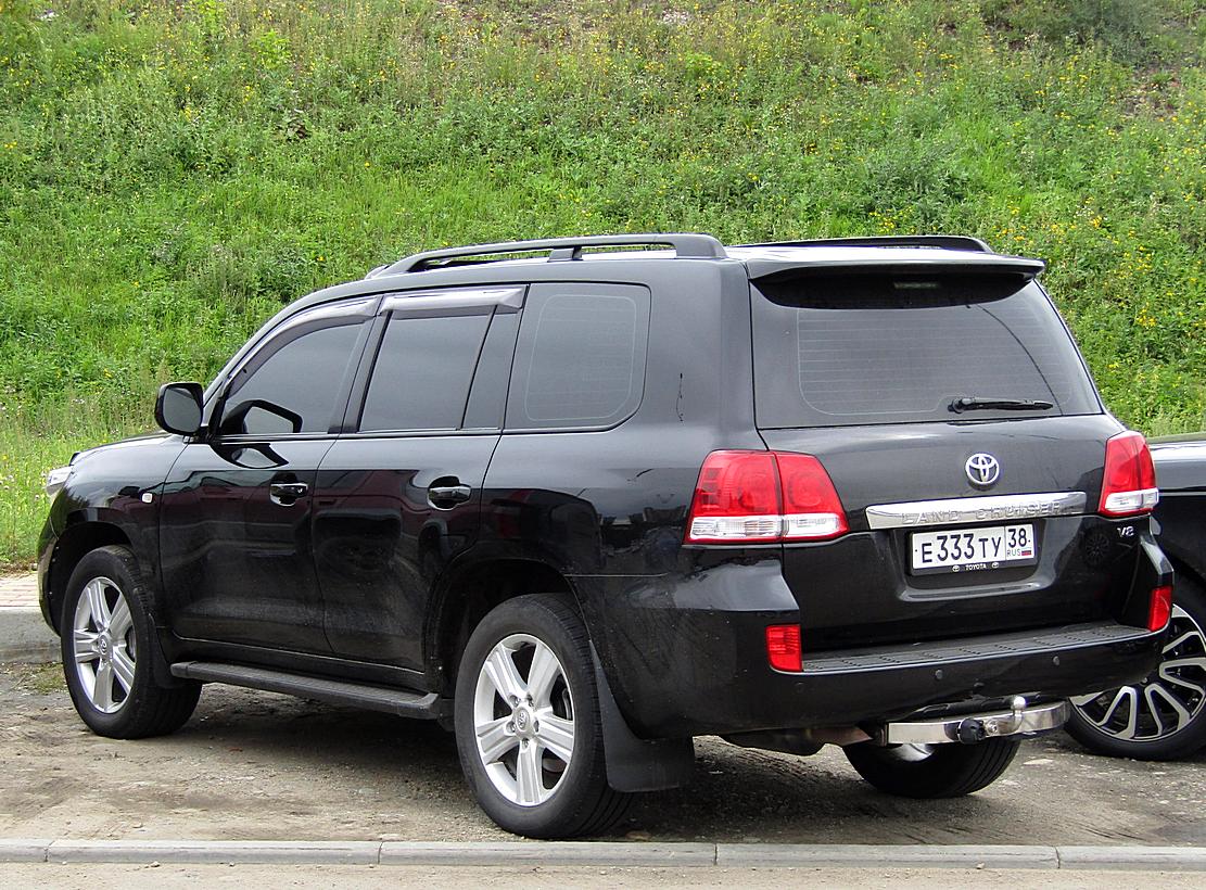 е 333 ту 38, Toyota Land Cruiser 200 (J200), 2007–2011