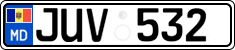 License plate of Moldova, Cars (2015)