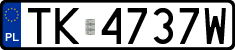 License plates of Poland, Regular car plates