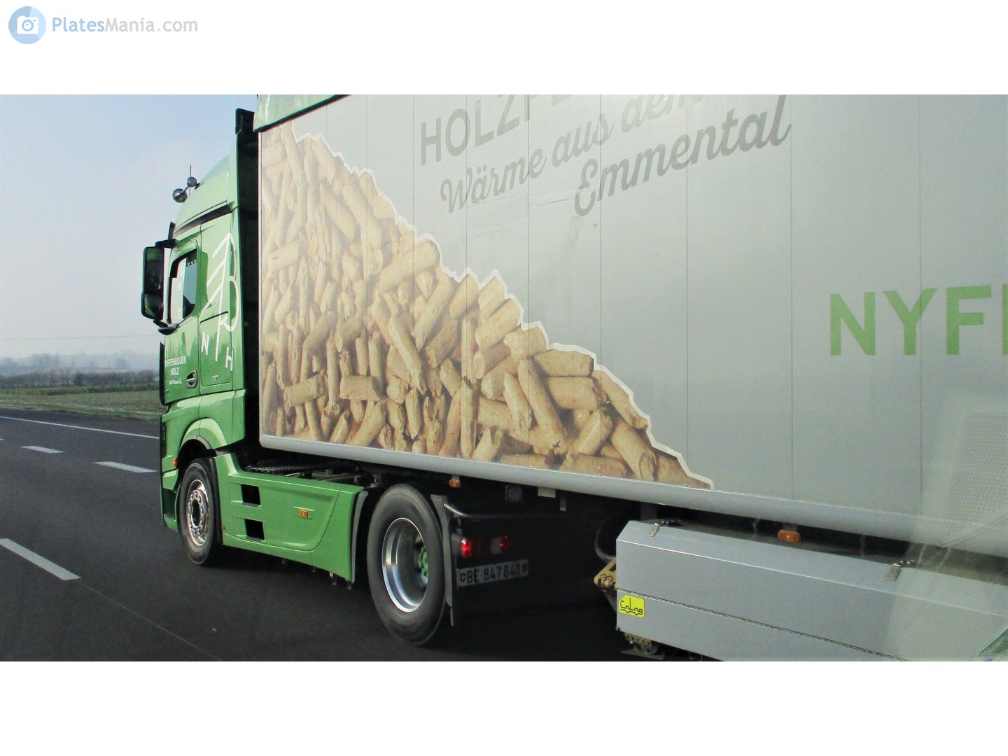 BE 847841, Mercedes-Benz Actros 3rd gen (MP4/MP5), 2011–