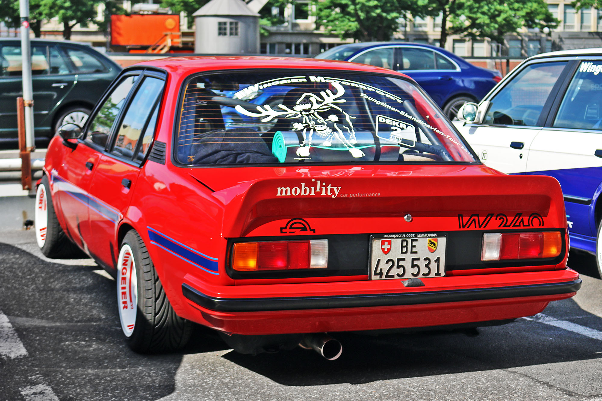 BE 425531, Opel Ascona 2nd gen 4-door Sedan (B), 1975–1981