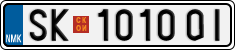 License plate of North Macedonia, Regular plates (2012)