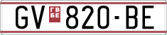 License plate of North Macedonia, Regular plates (1993)