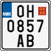 License plate of North Macedonia, Regular plates (2012)