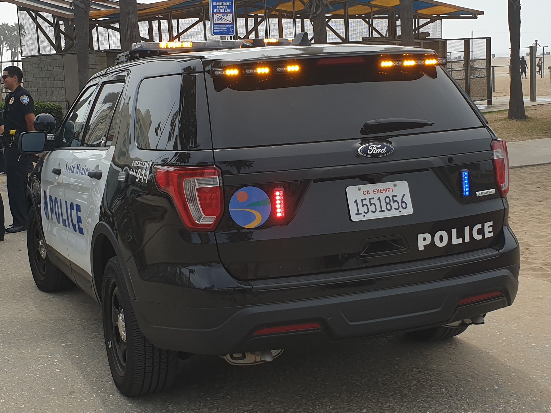 1551856, Ford Police Interceptor Utility 1st gen (U502), facelift, 2015–2019