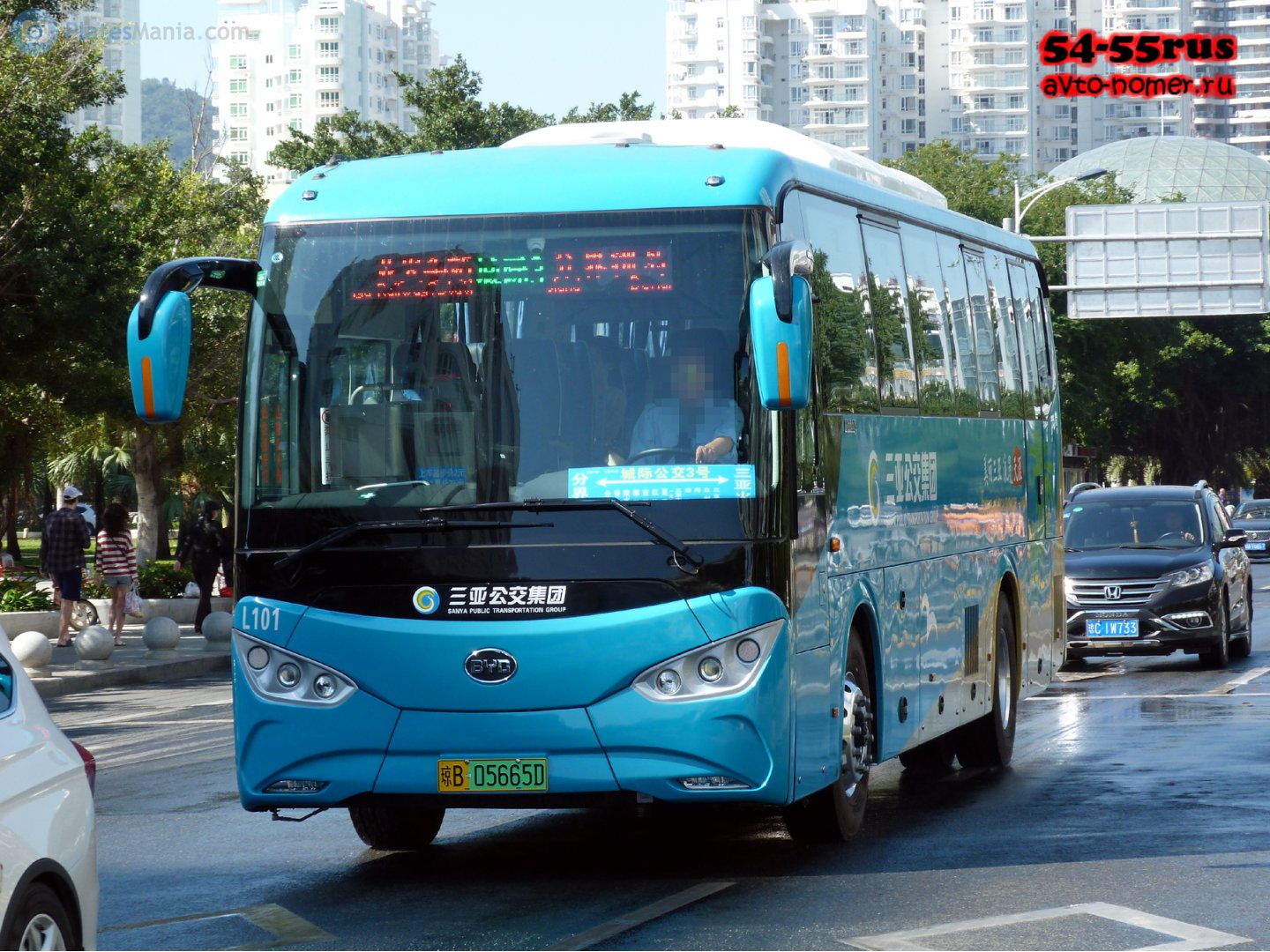 琼B·05665D, BYD ebus C8, 2015–